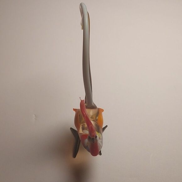 Russian Handblown Art Glass Figurine Rooster Bird - Picture 7 of 12